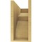 Ekena Millwork 7"W x 21"D x 14"H Classic Monterey Rough Cedar Woodgrain TimberThane Corbel, Primed Tan CORUR07X21X14MONRCPR - alternate 3